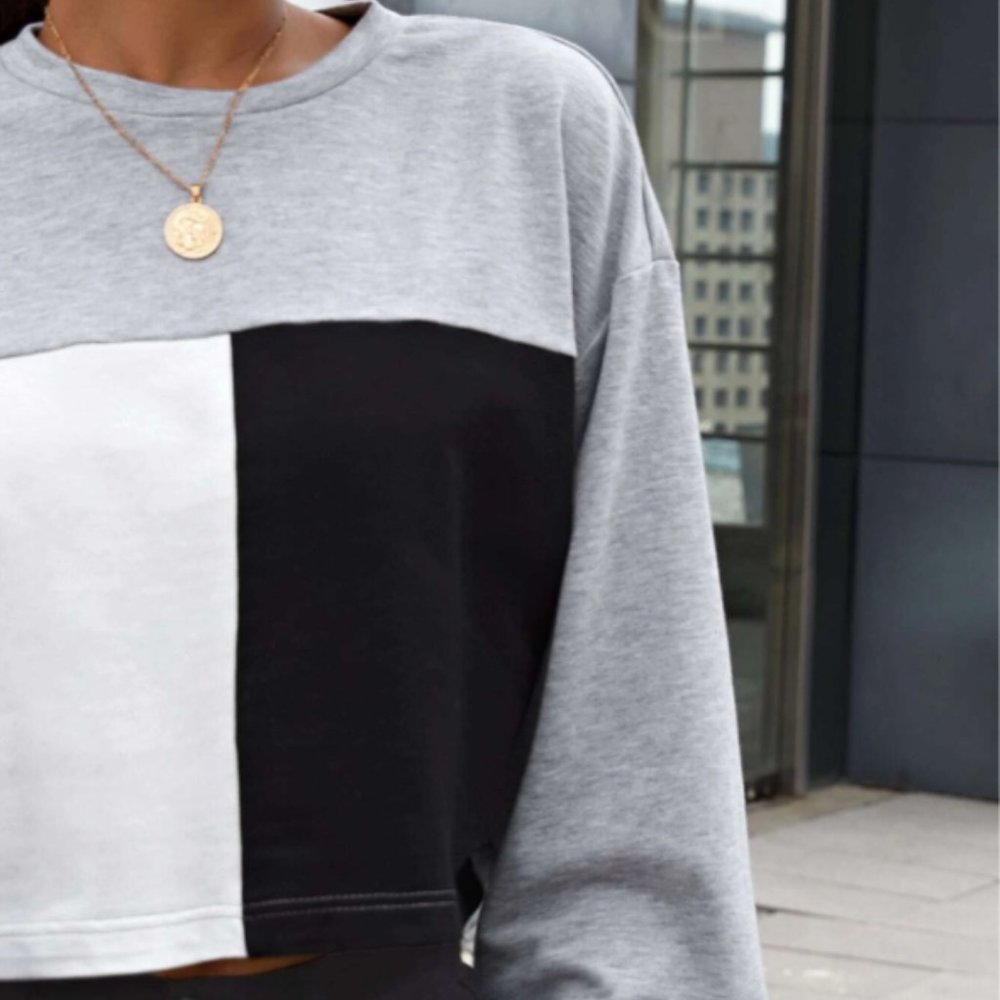 NWOT - Colorblock Pullover - Picture 7 of 10